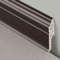 PVC Skirting PDF70 Dark Walnut 