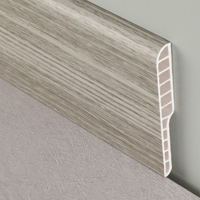 PVC Skirting PDF95 Ash Grey 