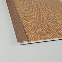 PVC End Profile PTE424 - Cocoa Oak E147-28A