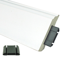 [891] PS PVC SKIRTING 581-WHITE