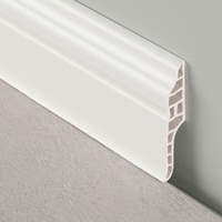 [614] PVC Skirting PDF70 Snow White 